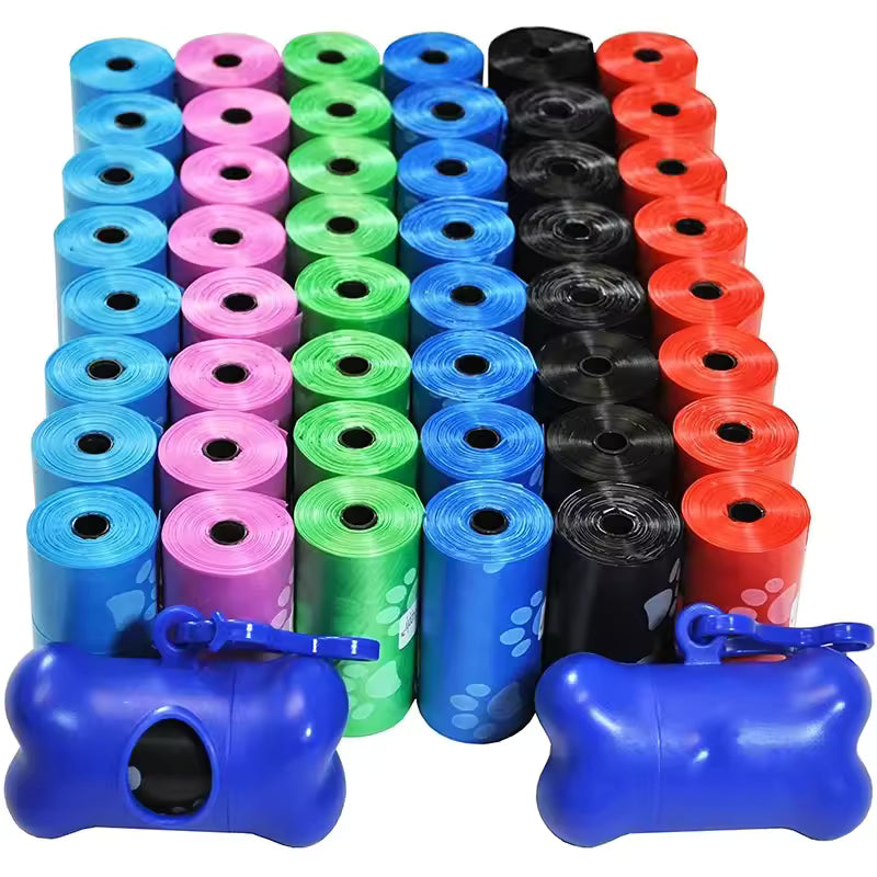 Frenchie Walkies Poop Bags – 120 Rolls, Scented, Leak-Proof